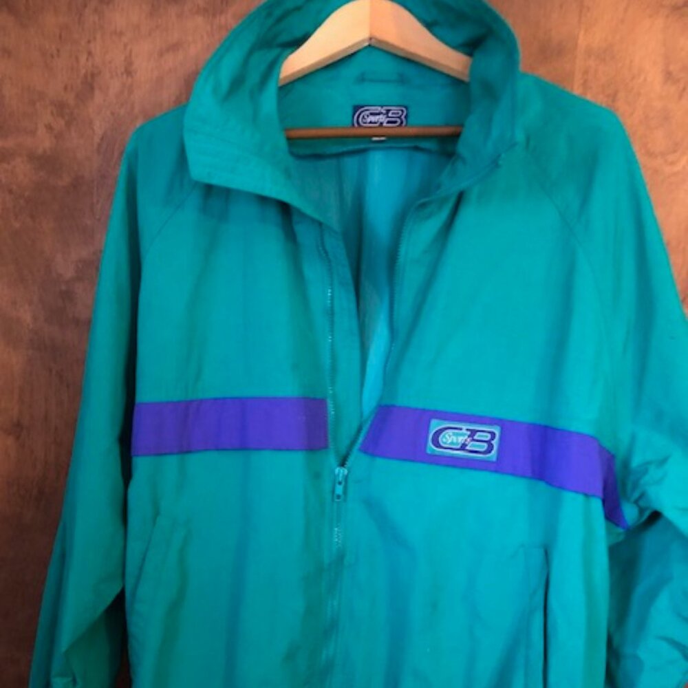 Vintage CB Windbreaker XL
